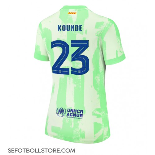 Barcelona Jules Kounde #23 Replika Tredje Tröja Dam 2024-25 Kortärmad